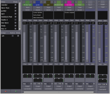 ardour mixer view